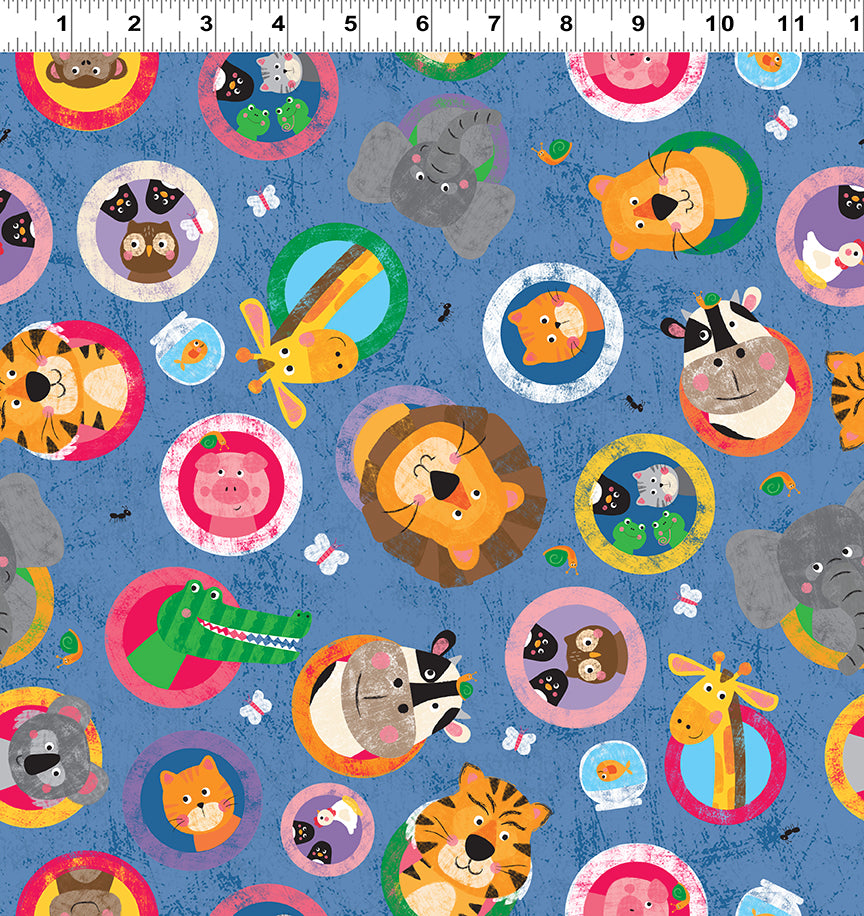 Noah and Friends - Porthole - Denim