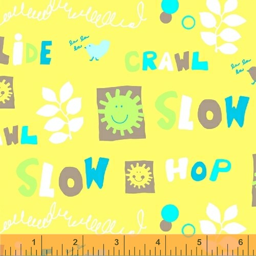 Scribbles - Yellow - Garden Movement