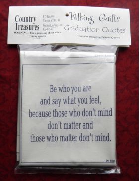 Quotes:  Graduation - Large