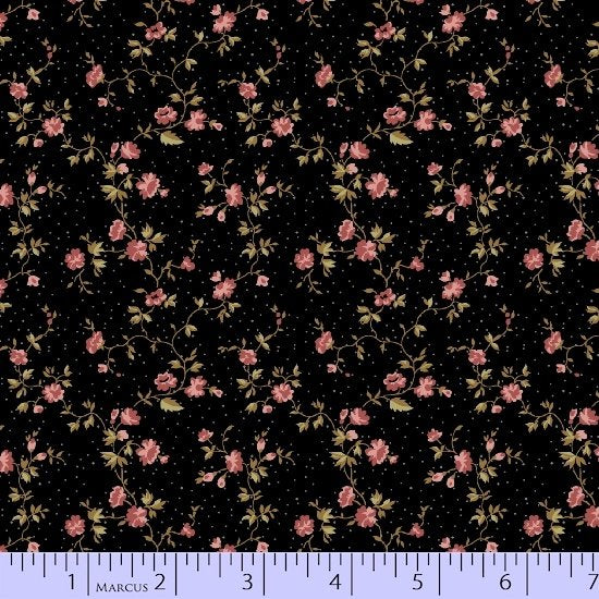 Impromptu Mix - Tiny Flower - Black