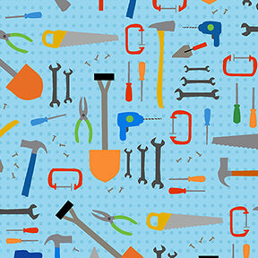 Play Zone - Tool Wall - Sky Blue