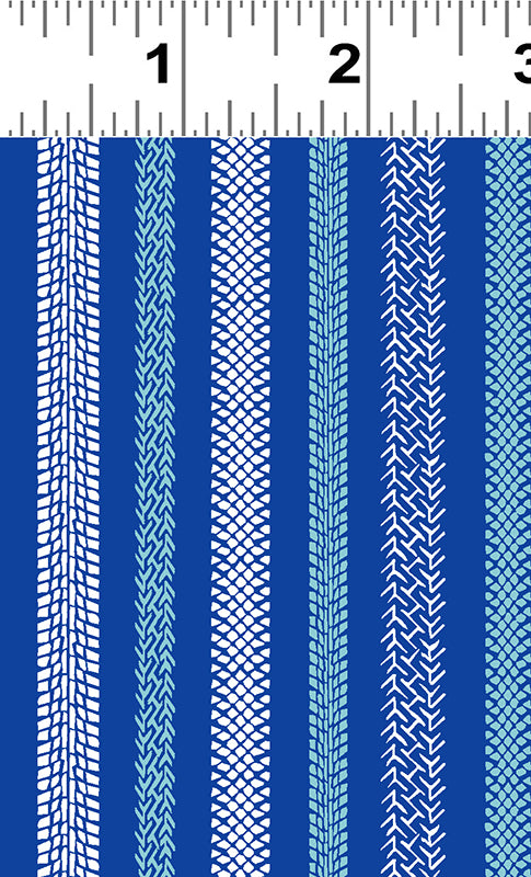 Play Zone - Tire Stripe - Dark Royal Blue