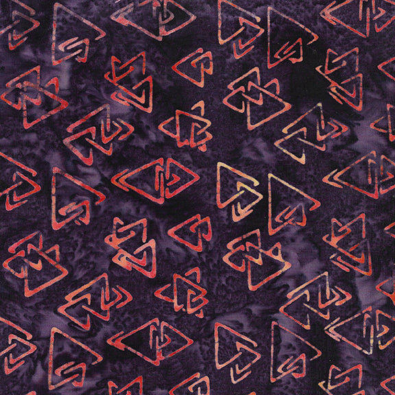 Chromatic - Triangles - Purple Merlot