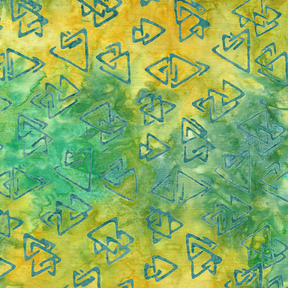 Chromatic - Triangles - Multi Turquoise