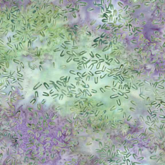 Wine County - Hairpin-Multi Purple Green Flourite