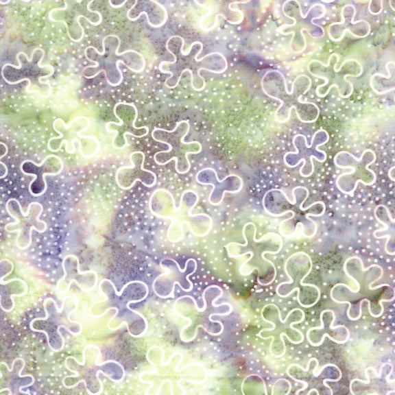 Wine County - Stipples and Squiggles--Multi Purple Green Flourite