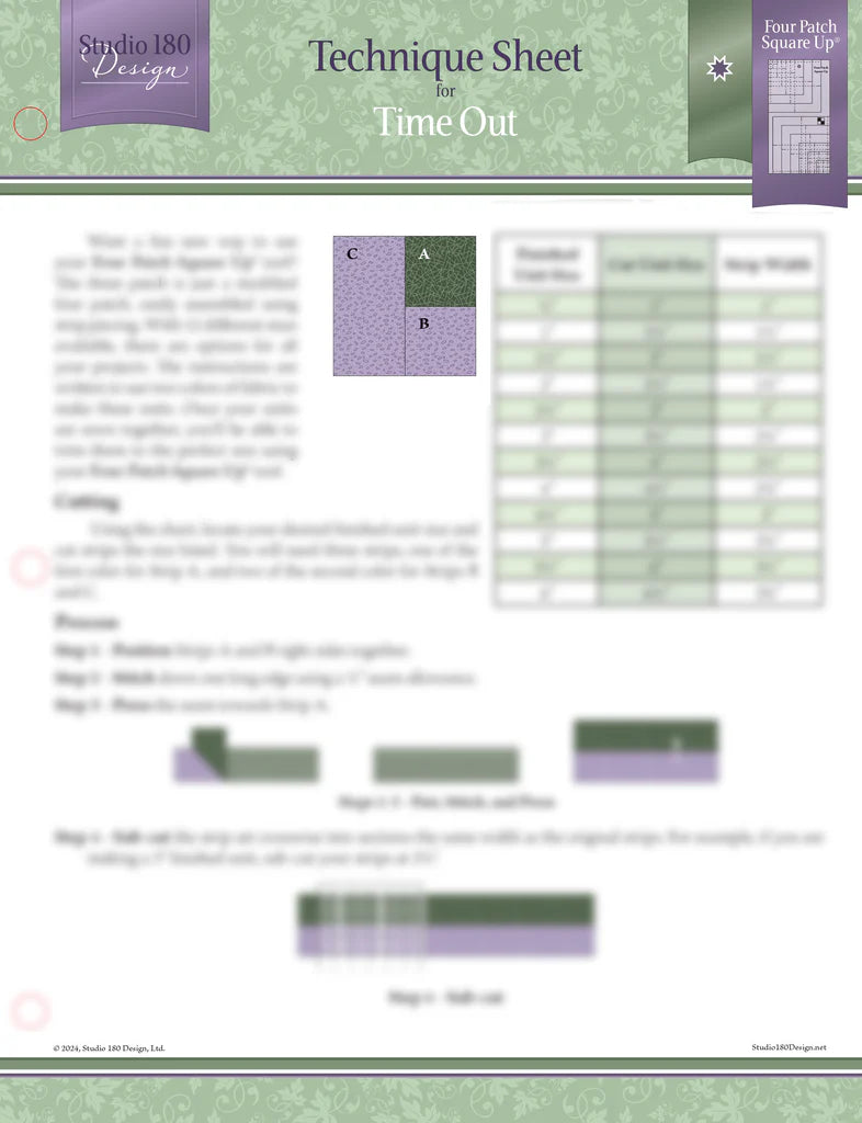 Technique Sheet: Time Out