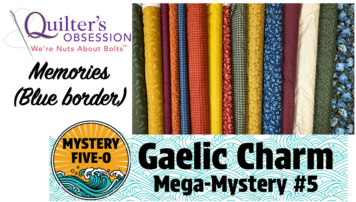 M50 Gaelic Charm - Memories (Blue)