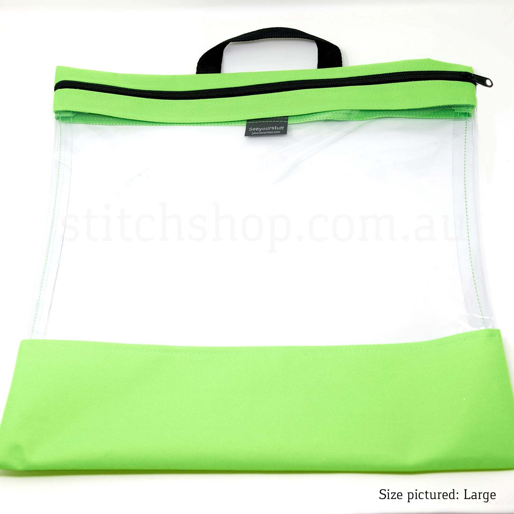See Your Stuff Bag - Large - Lime