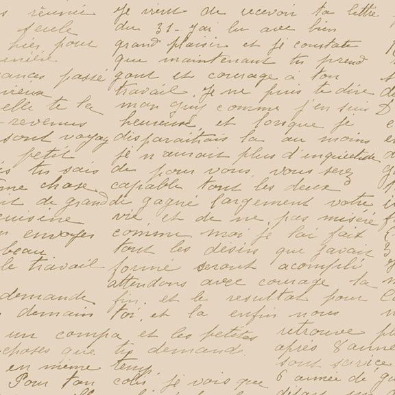 Love Letters - Letters - Tan