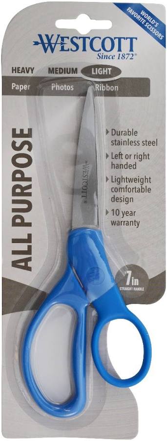 Westcott 8" Scissors - Bright Blue