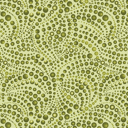 Catitude - Beaded Swirl - Green