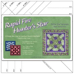 Rapid Fire Hunter's Star - Petite Template