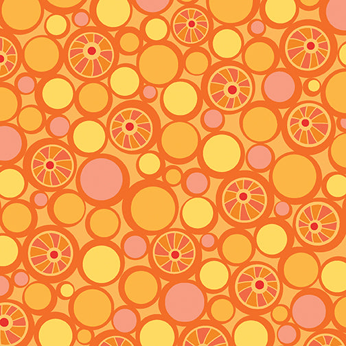 Free Motion - Pebbles - Hot Orange