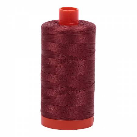 Aurifil Thread - 50wt - Raisin / Dk Red