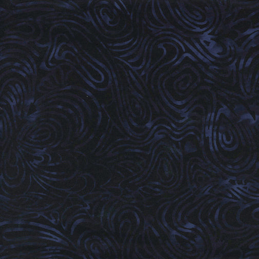 Island Batik Basics - Dk Navy