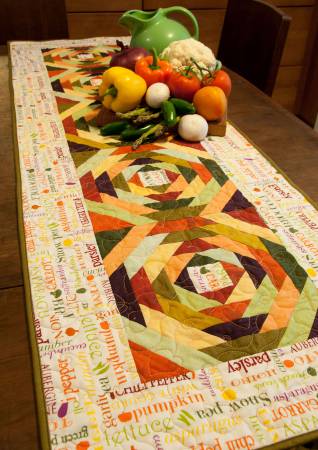 Eat Your Veggies Table Runner