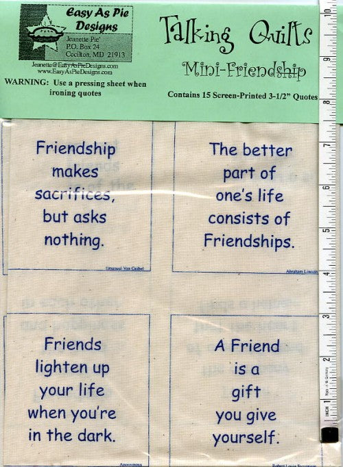 Quotes:  Friendship