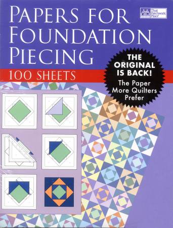 Foundation / Paper Piecing Paper