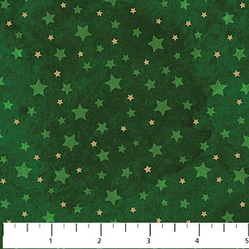 Starry Night - Sm Stars - Green