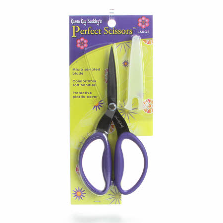 Perfect Scissors Karen Kay Buckley 7-1/2 inch Lg Purple